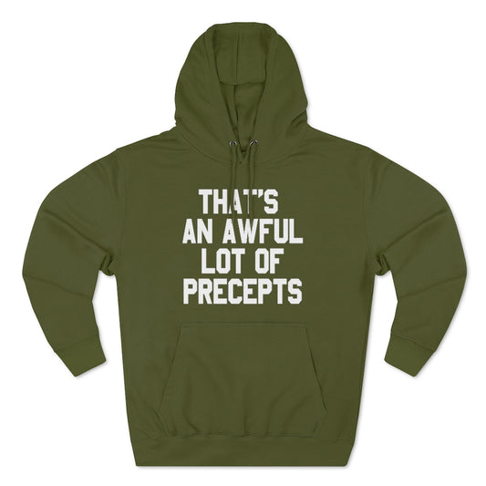 LOTTA PRECEPTS HOODIE (WHITE TXT)