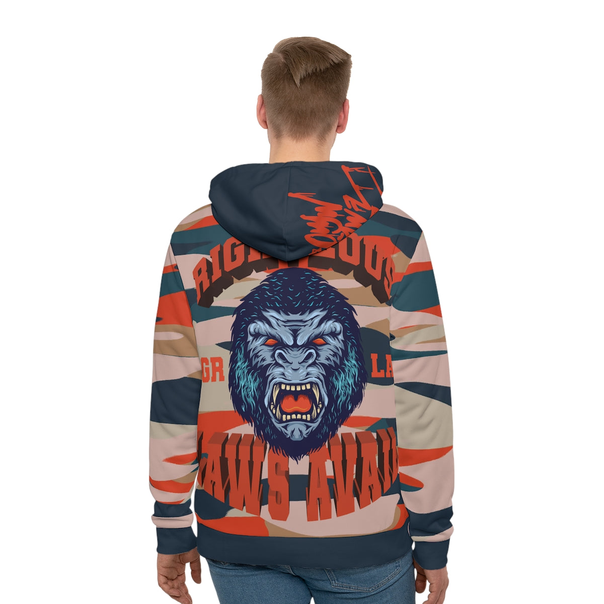 Qam Yasharahla Camo Hoodie
