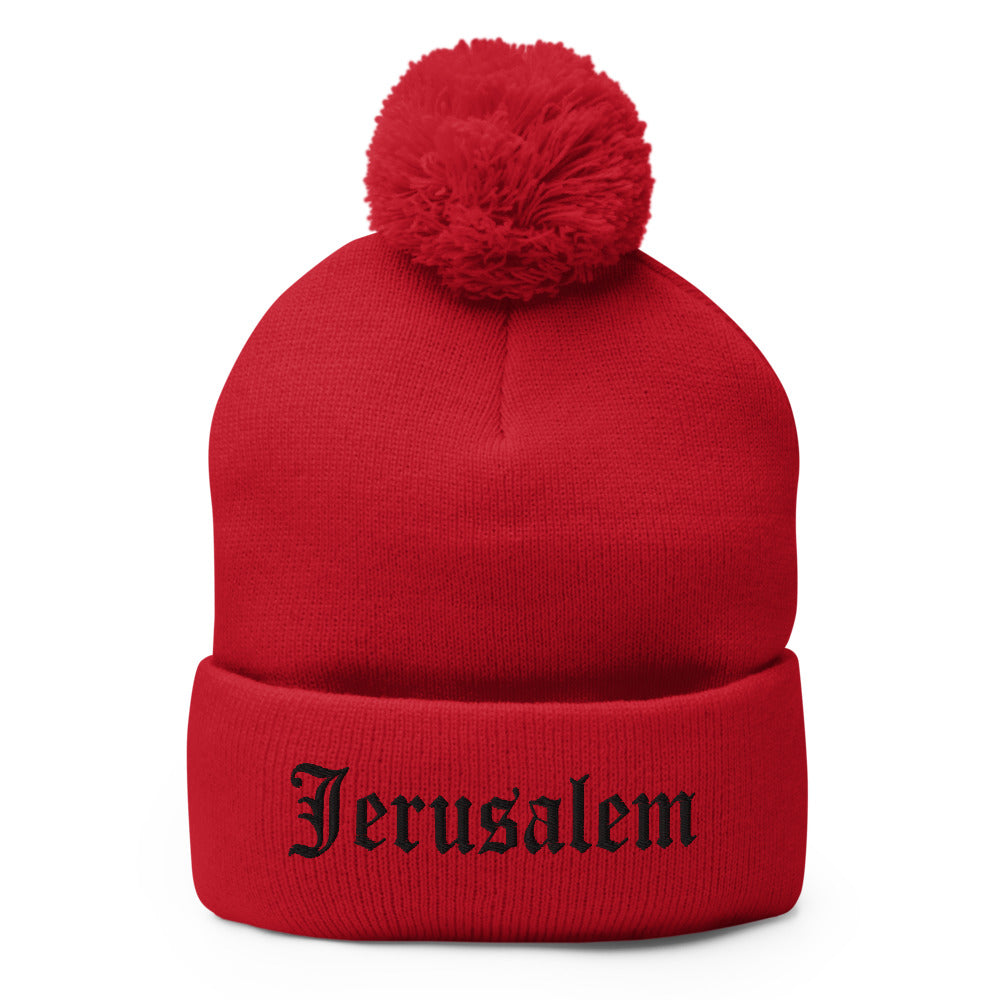 JERUSALEM OLD ENGLISH BEANIE