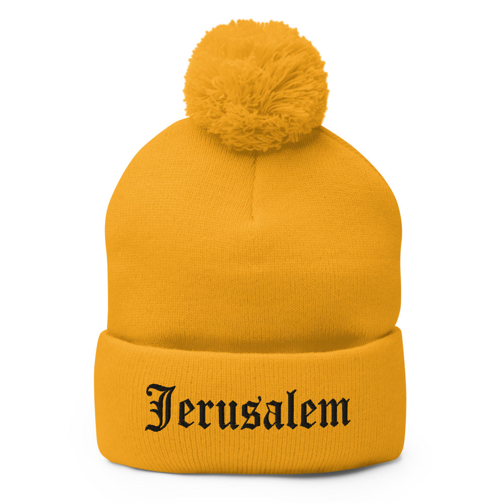 JERUSALEM OLD ENGLISH BEANIE