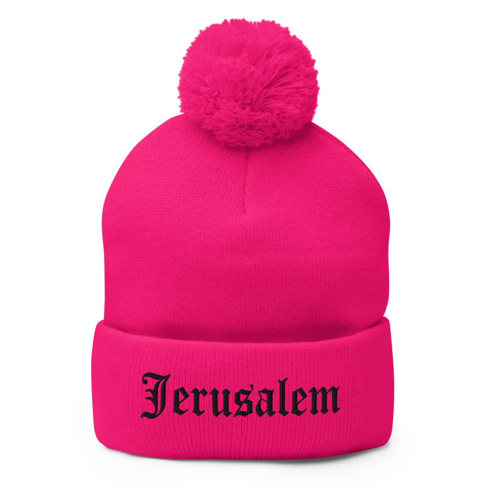 JERUSALEM OLD ENGLISH BEANIE