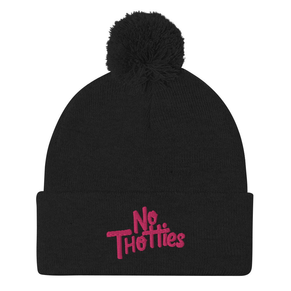 NO THOTTIES BEANIE (PINK)