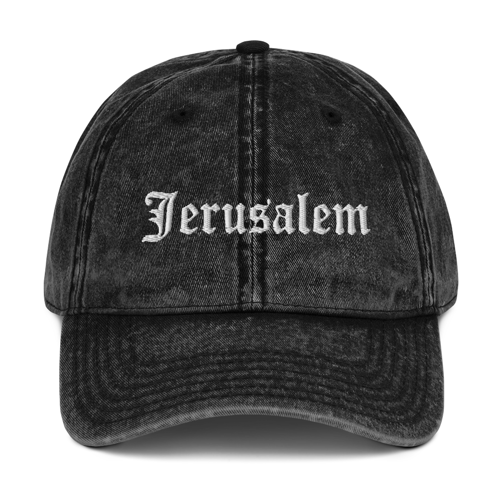 Jerusalem Dad Hat