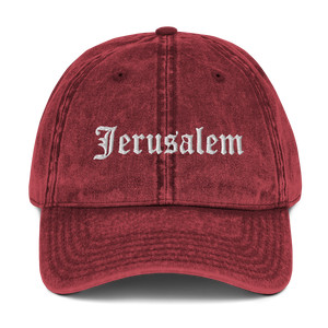 Jerusalem Dad Hat