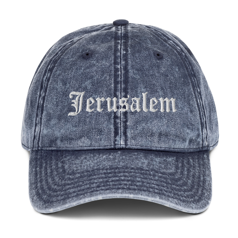 Jerusalem Dad Hat